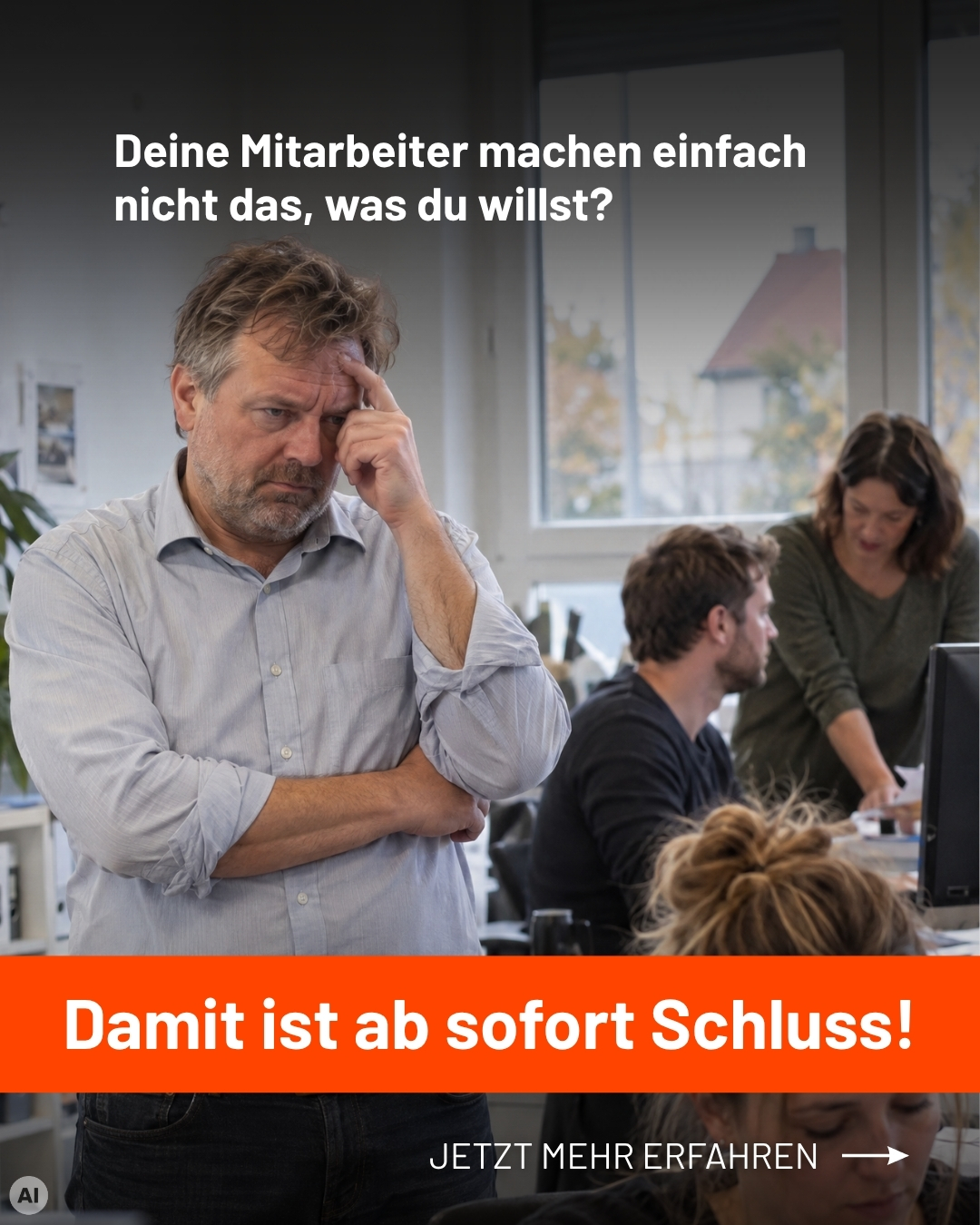 Matthias Aumann Facebook ad: Mitarbeiter finden & führen in Handwerk & Mittelstand