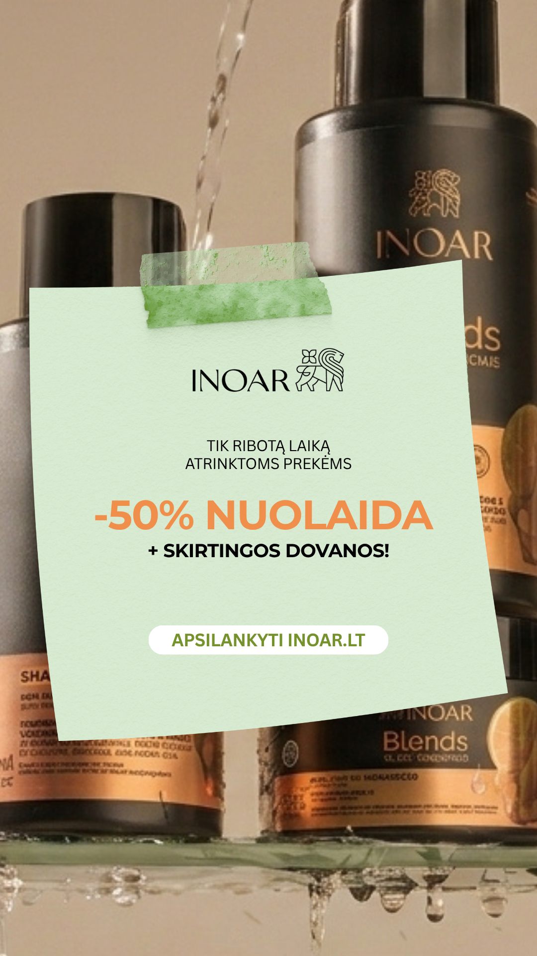 INOAR Lietuva Facebook ad