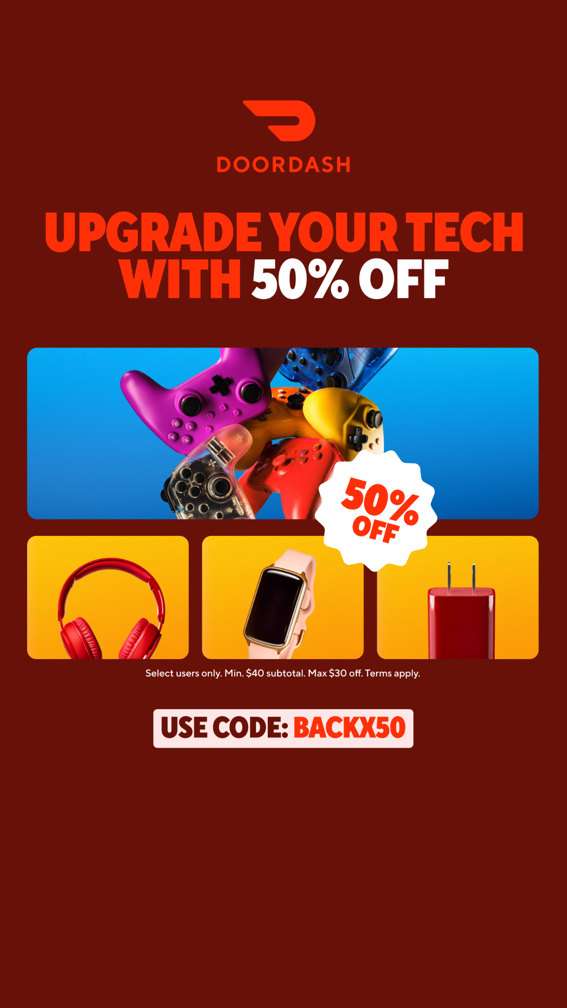 DoorDash Facebook ad