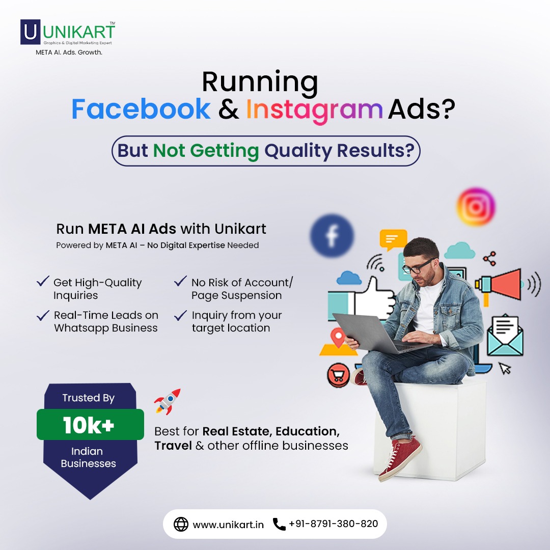 UnikArt Graphic & Digital MarketingExpert Facebook ad: Get Customers From Your Target Area