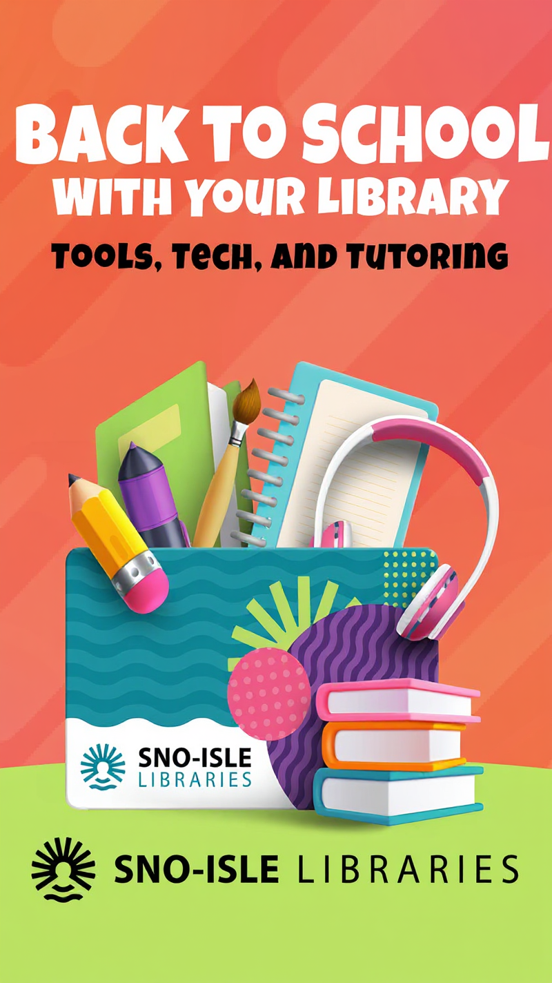 Sno-Isle Libraries Facebook ad from Aug 3, 2026