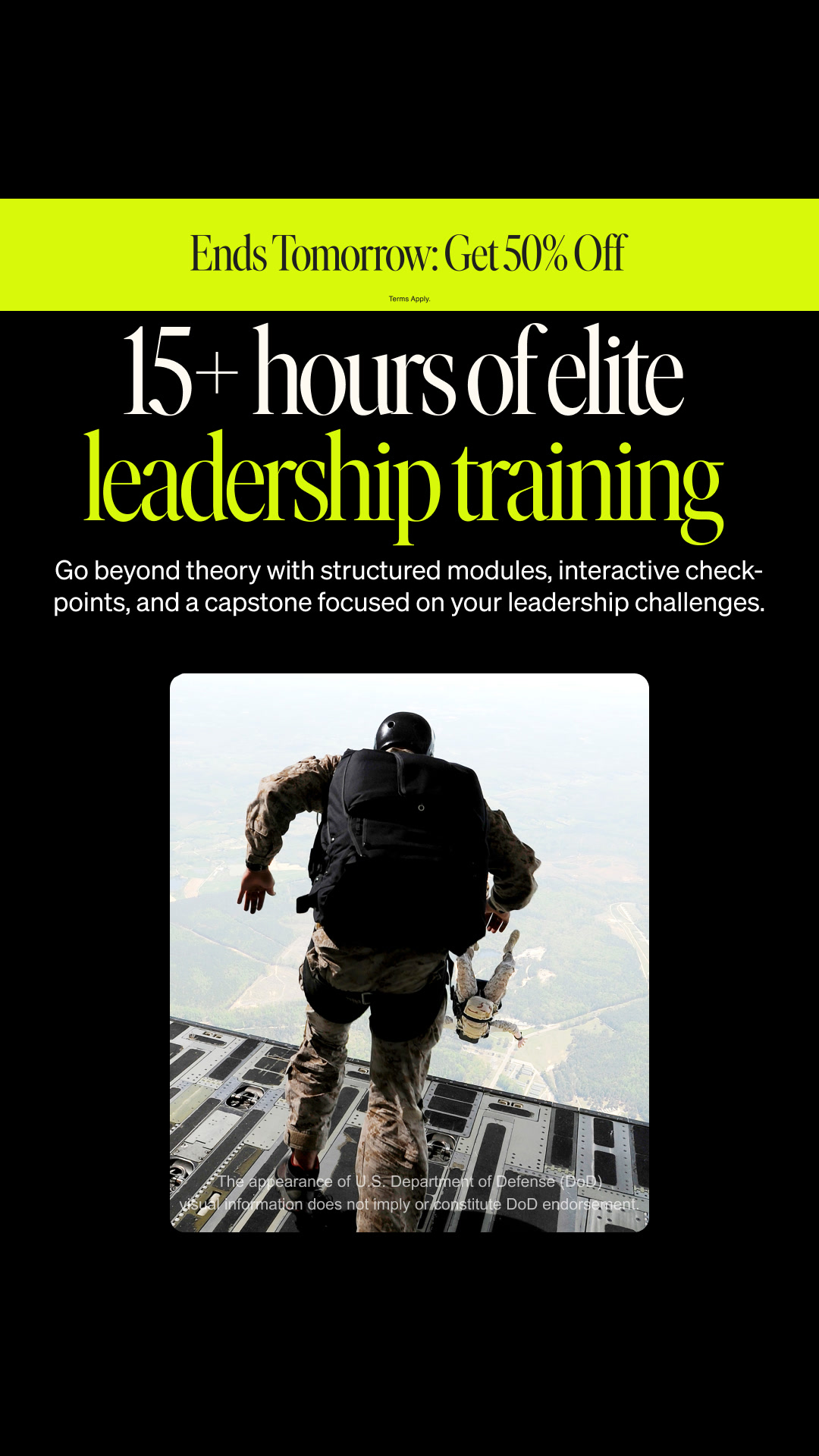 MasterClass Facebook ad