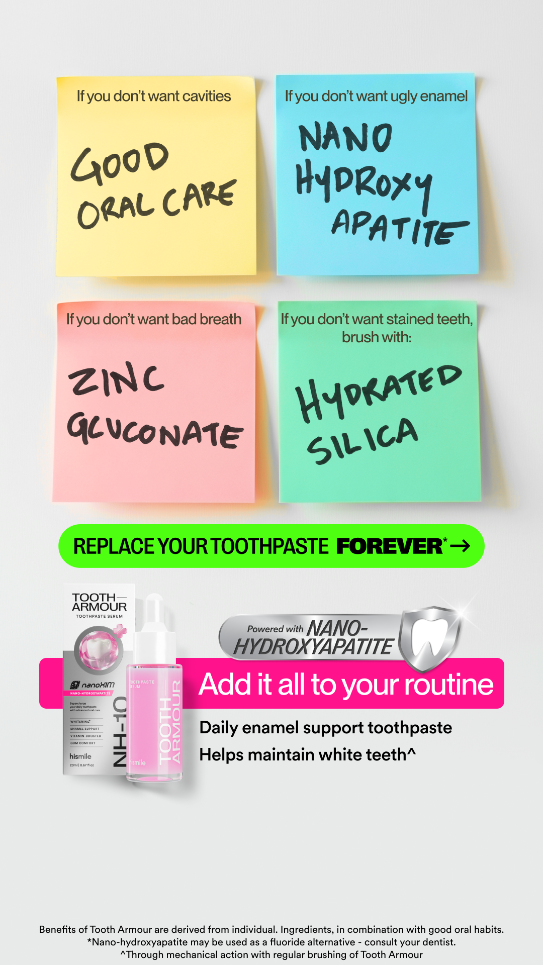 Hismile Facebook ad