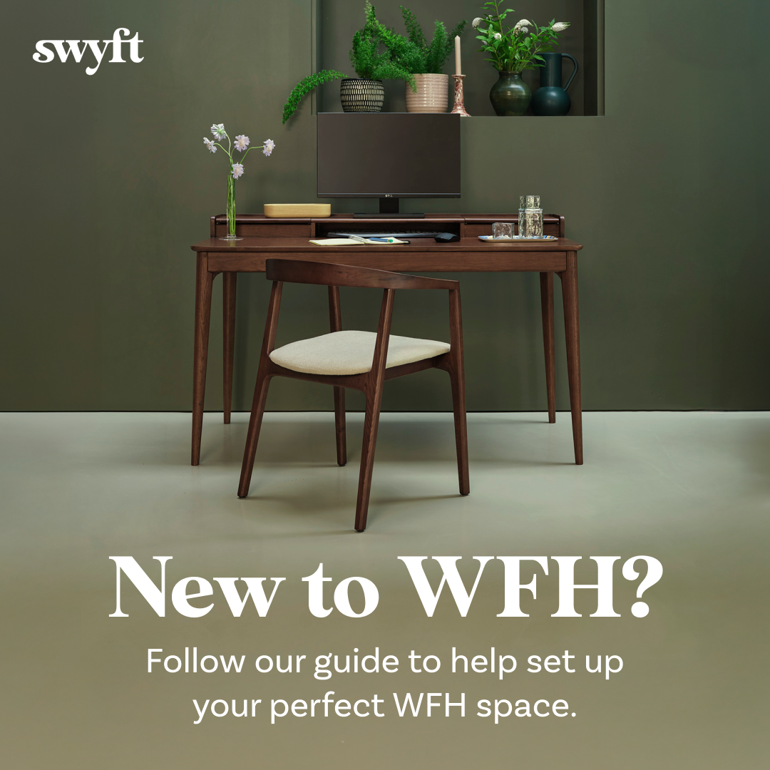 Swyft Facebook ad: WFH Space Made Easy