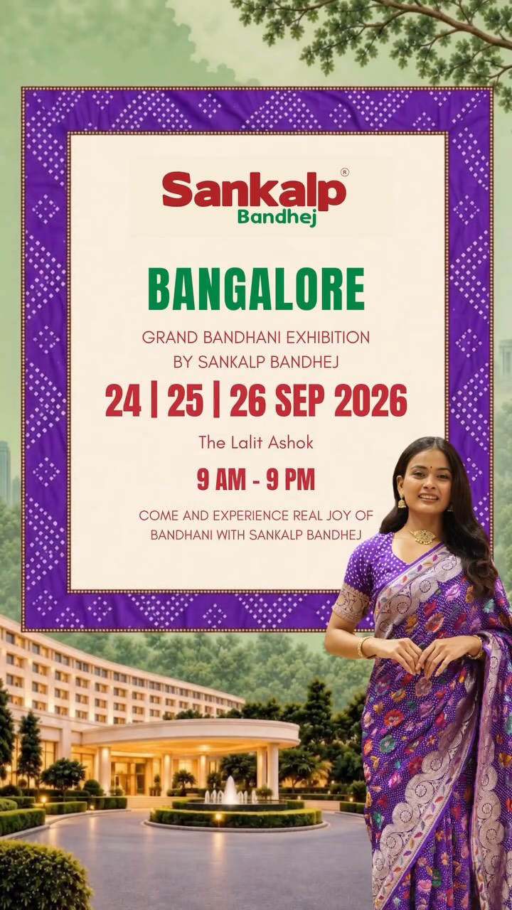 Sankalp Bandhej Facebook ad: Bandhani Sale | Bangalore