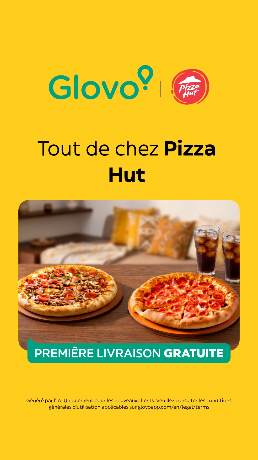 Glovo Facebook ad