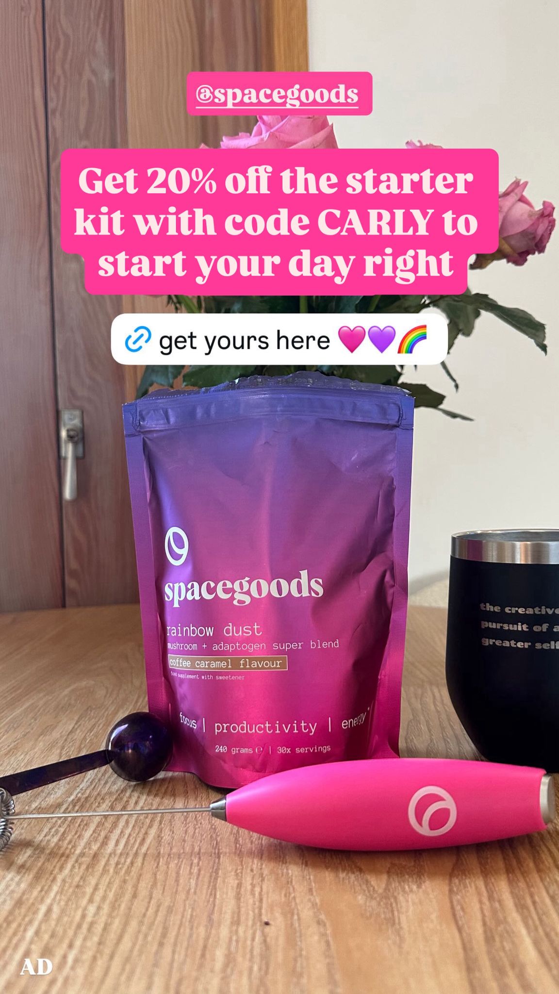 Spacegoods Facebook ad
