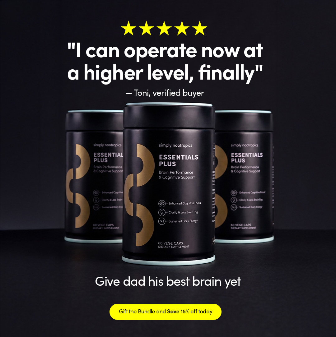 Simply Nootropics Facebook ad