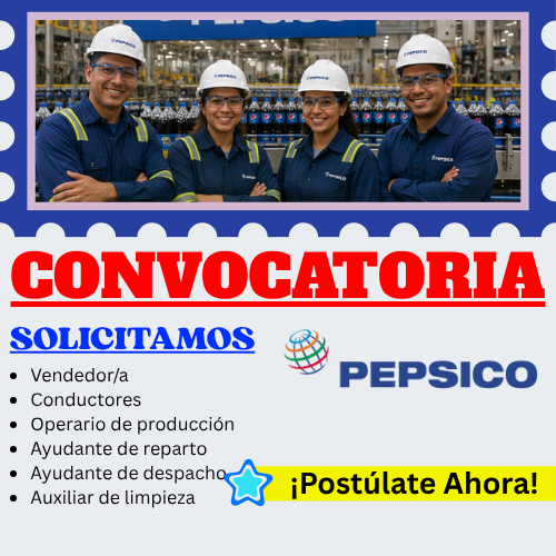 Nueva Convocatoria Facebook ad: PepsiCo Tiene Nuevas Oportunidades para Ti