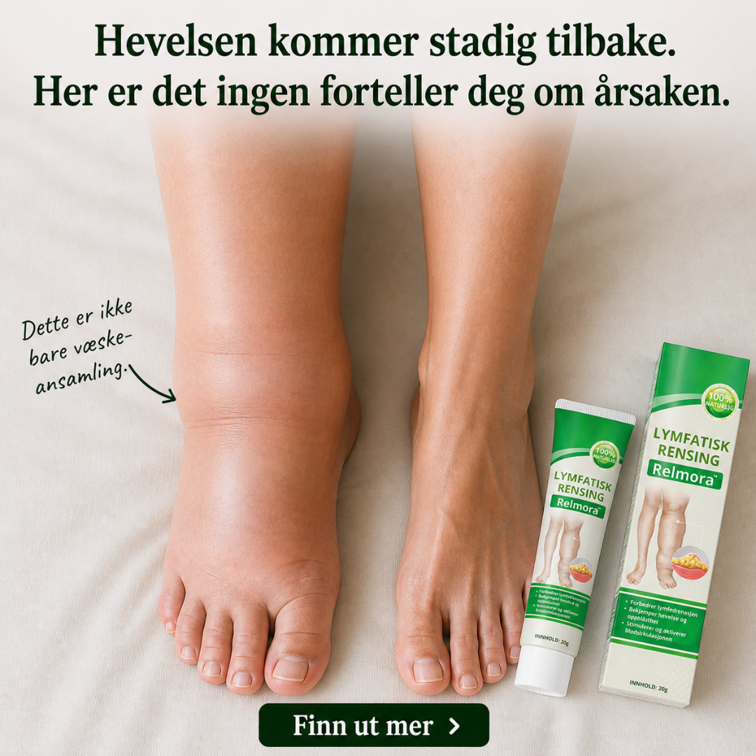 SuntLiv Facebook ad: Leger sjokkerte: derfor skyldes ikke hovne bein alderen…