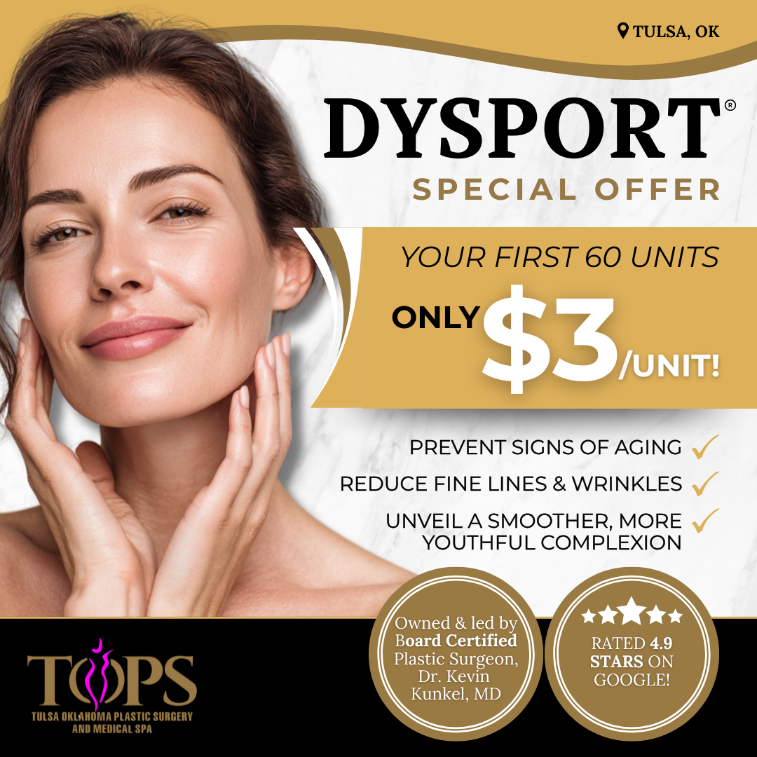 Tulsa Oklahoma Plastic Surgery/TOPS Medical Spa Facebook ad