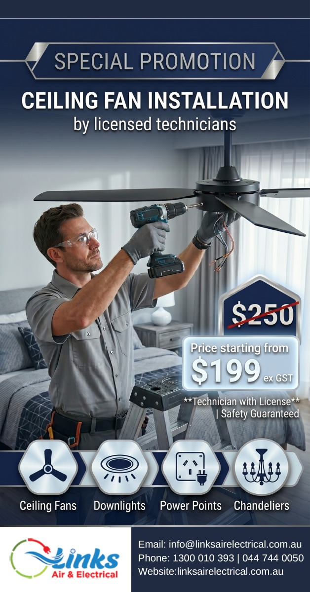 Links Air & Electrical Pty Ltd Facebook ad