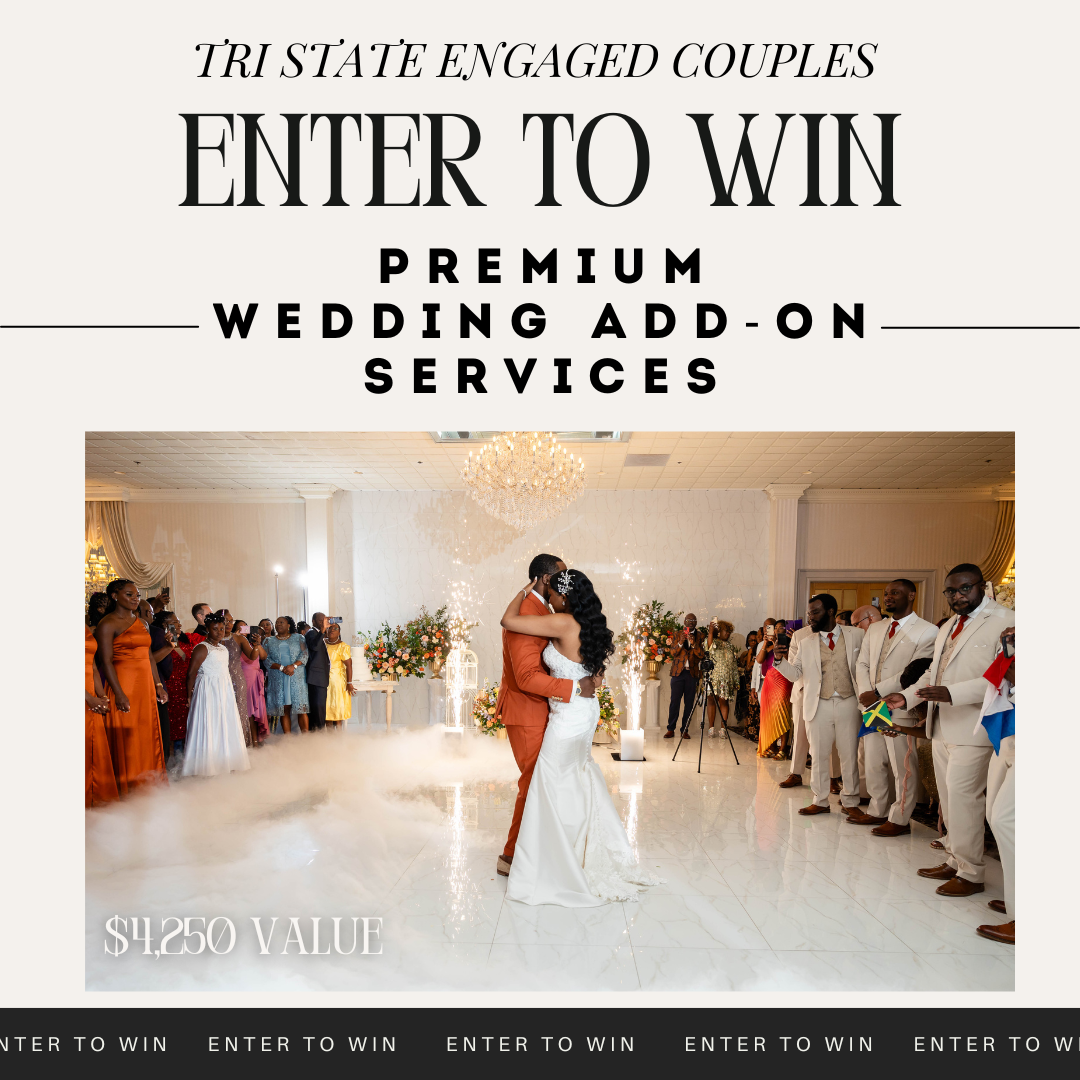 The Wedding Titanz Facebook ad: Enter To Win Premium Add-On DJ Services