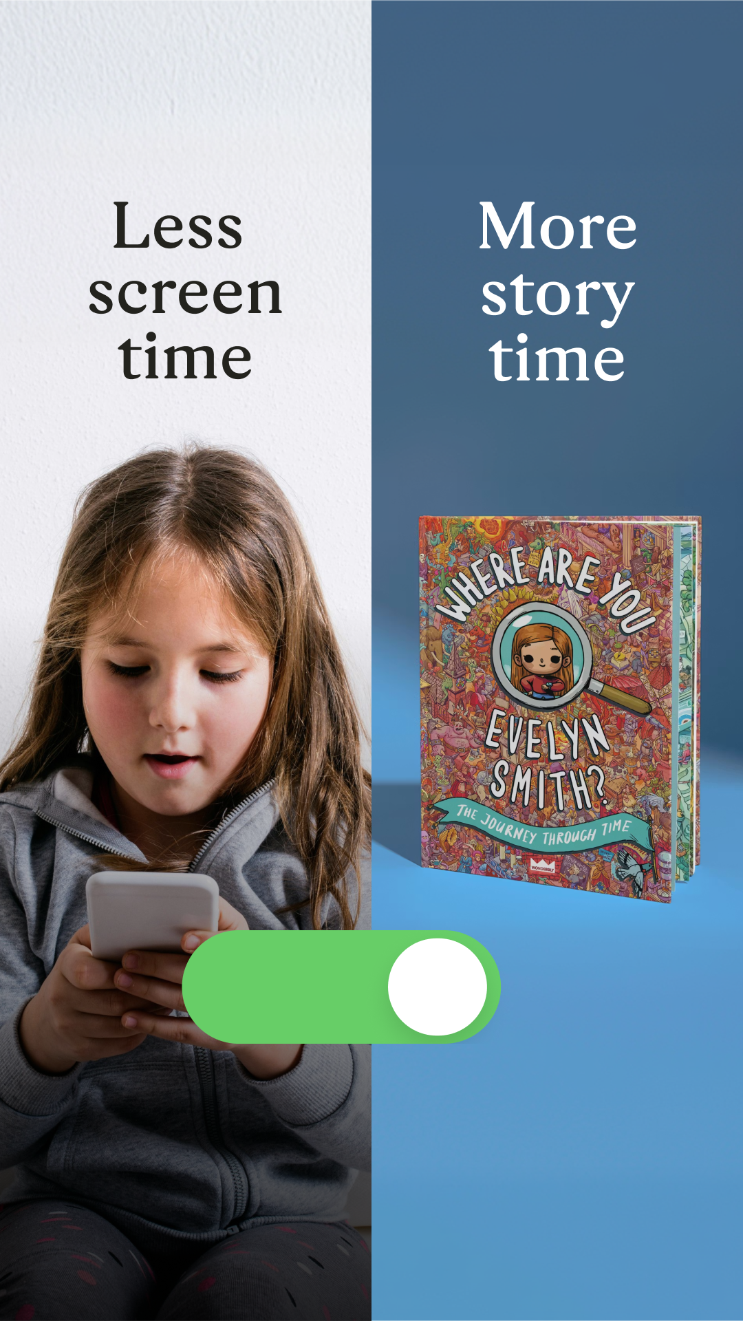 Wonderbly Facebook ad
