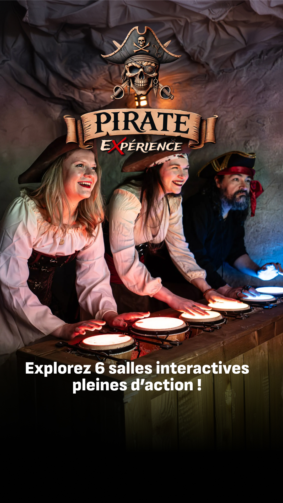 Pirate Experience Facebook ad