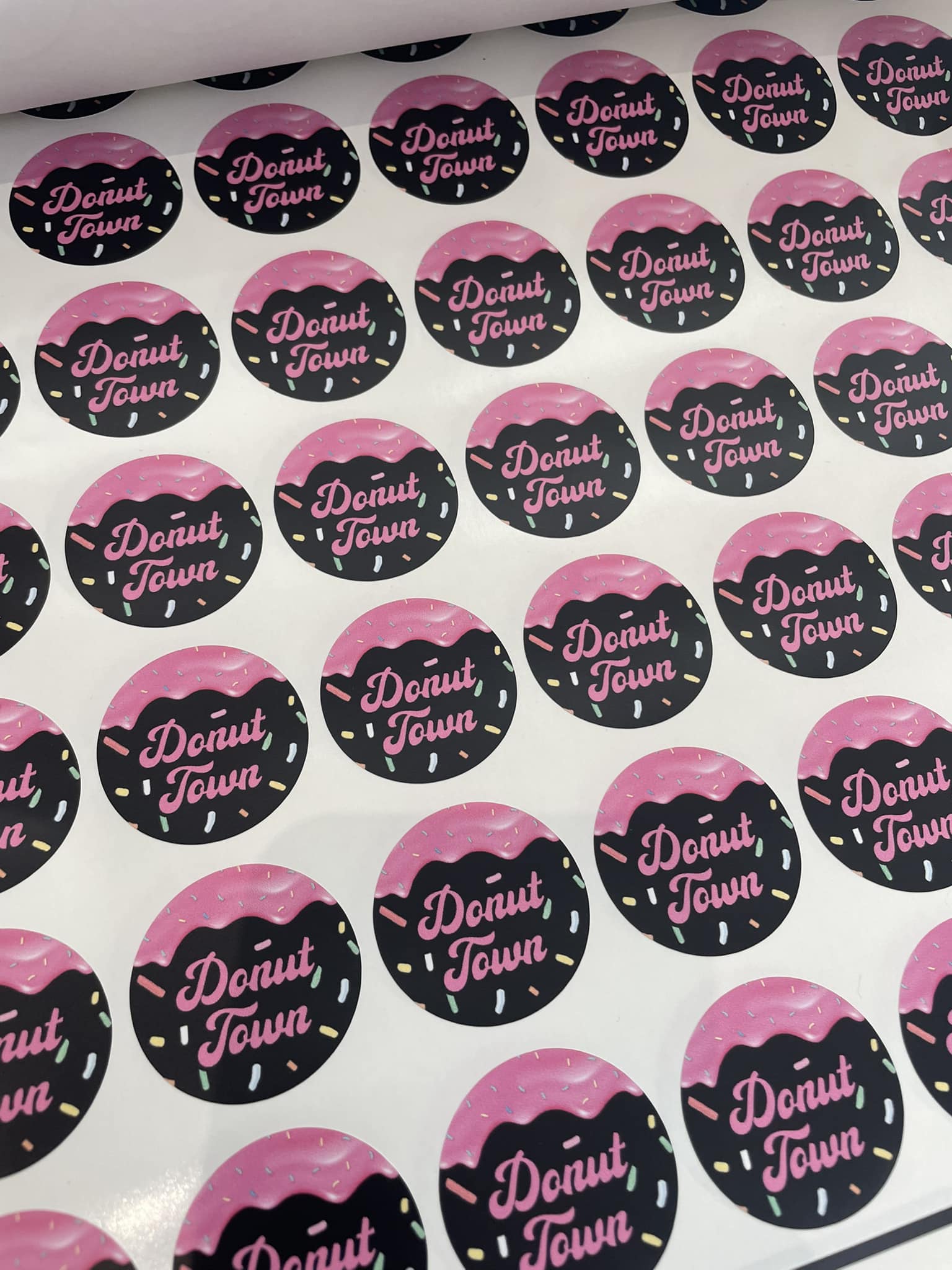 TONIC Designs & Prints Facebook ad: Do you need stickers for your business?