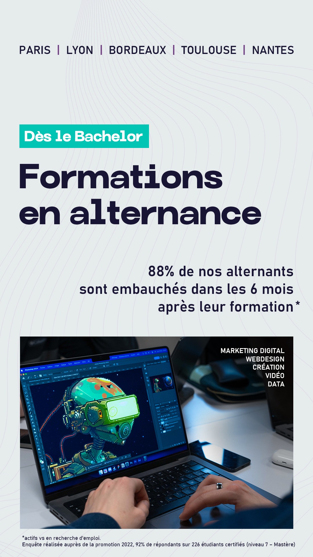 ESD - École Supérieure du Digital Facebook ad