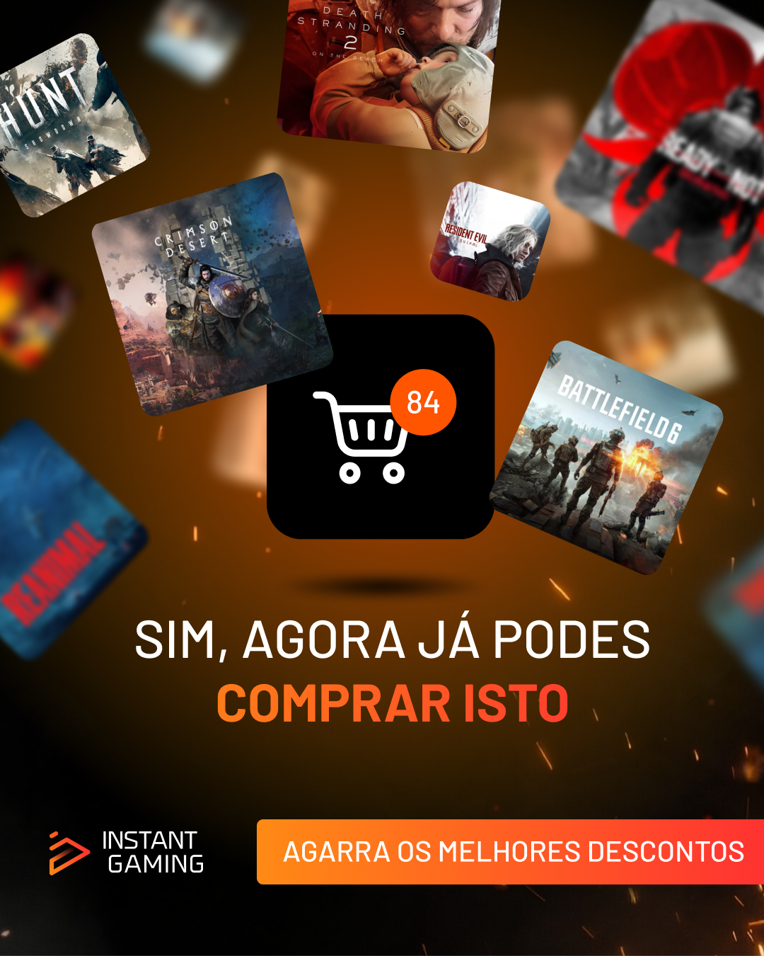 Instant Gaming - PT Facebook ad