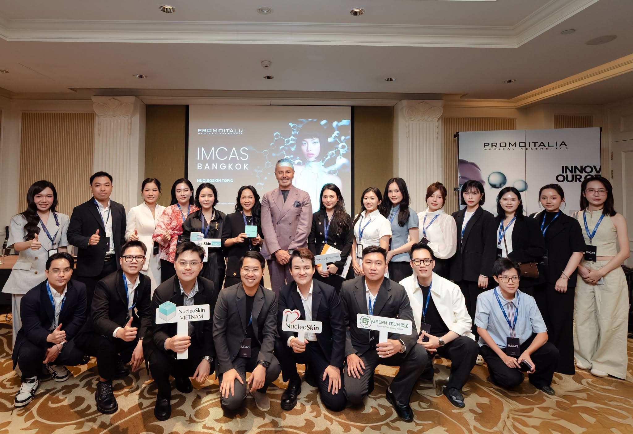Keangnam Korea Beauty Center Facebook ad: Connecting Global Expertise | Day 2 at IMCAS…
