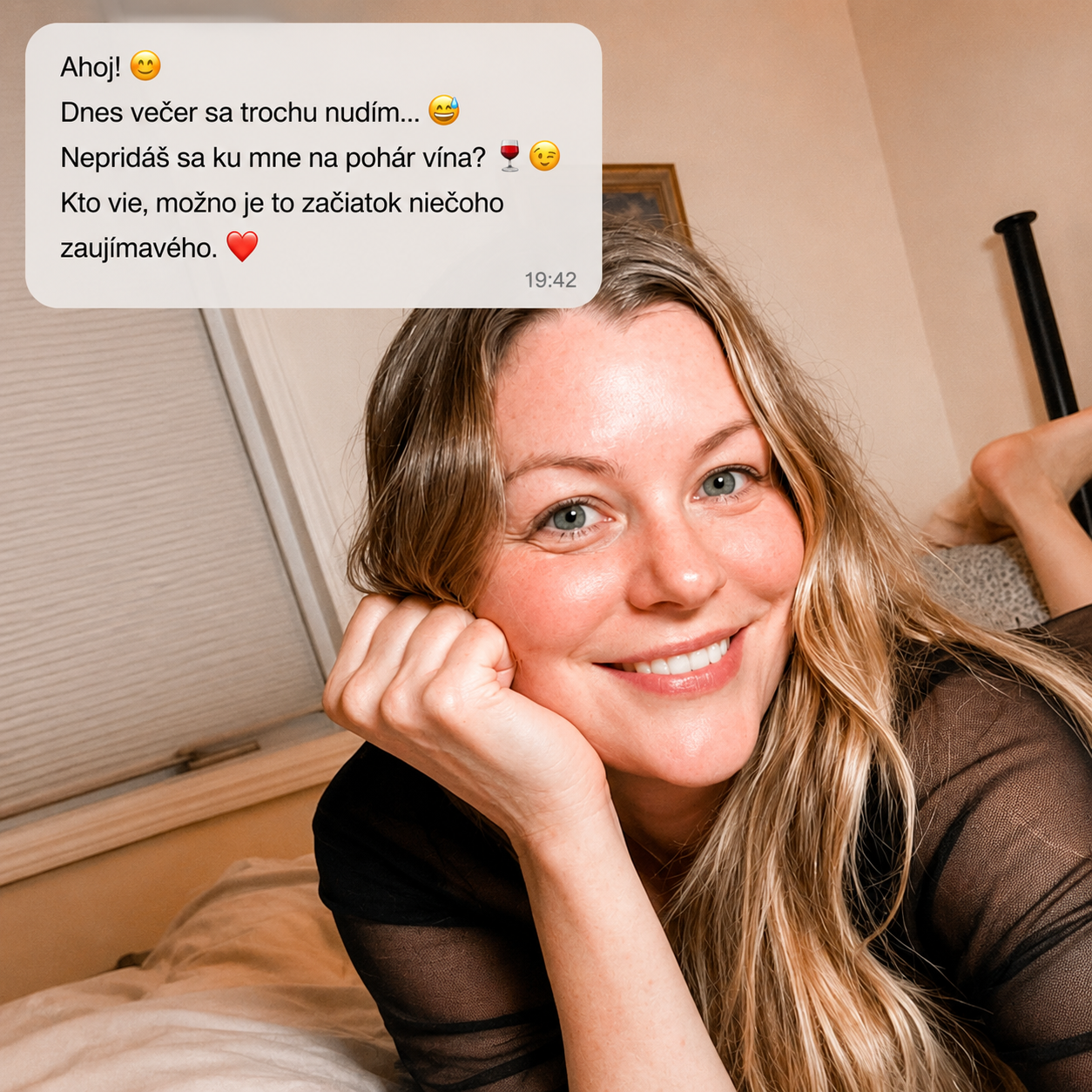 Ileitidesre Facebook ad: Čaká na tvoju správu