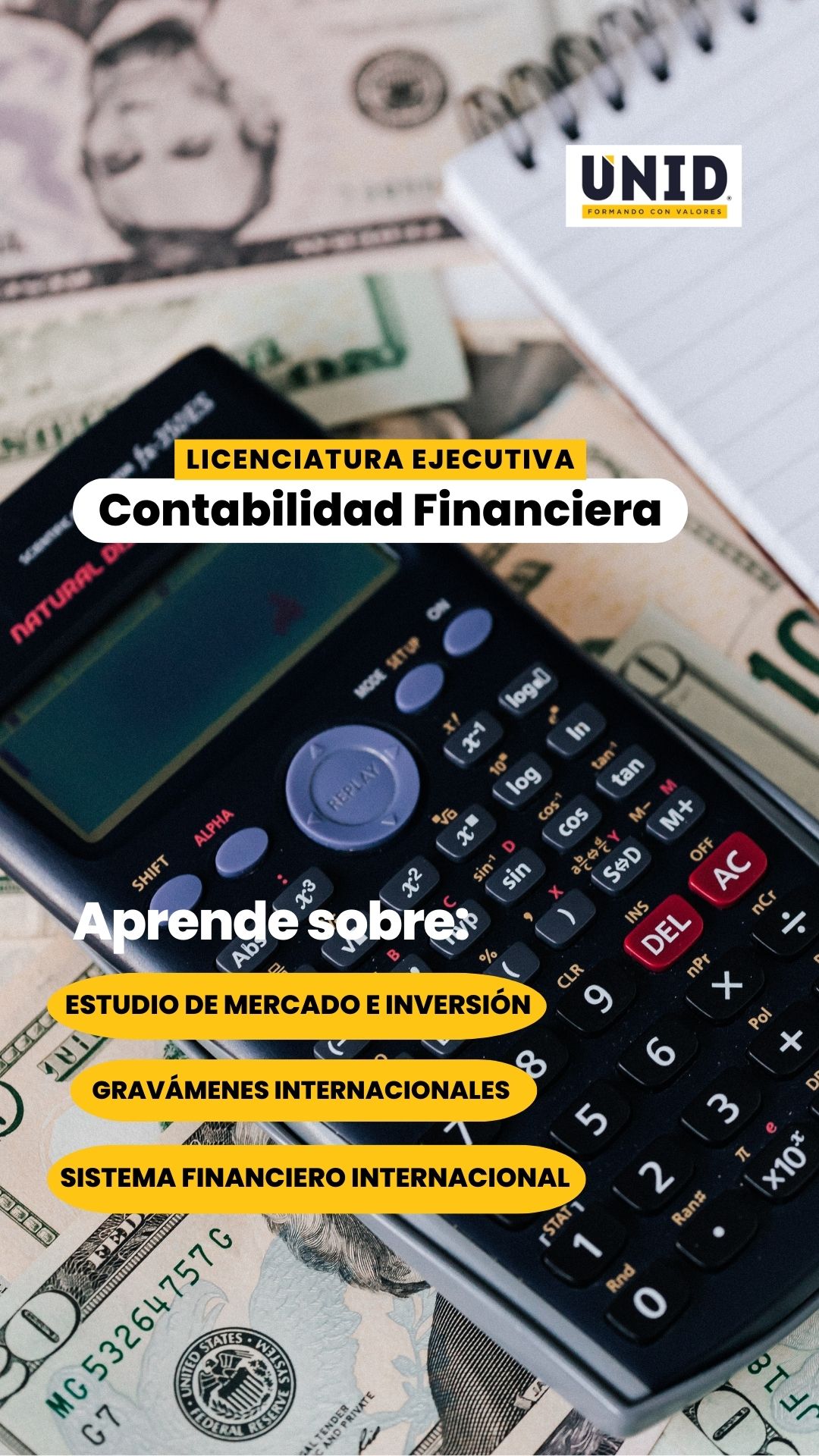 Universidad Interamericana para el Desarrollo - UNID Facebook ad