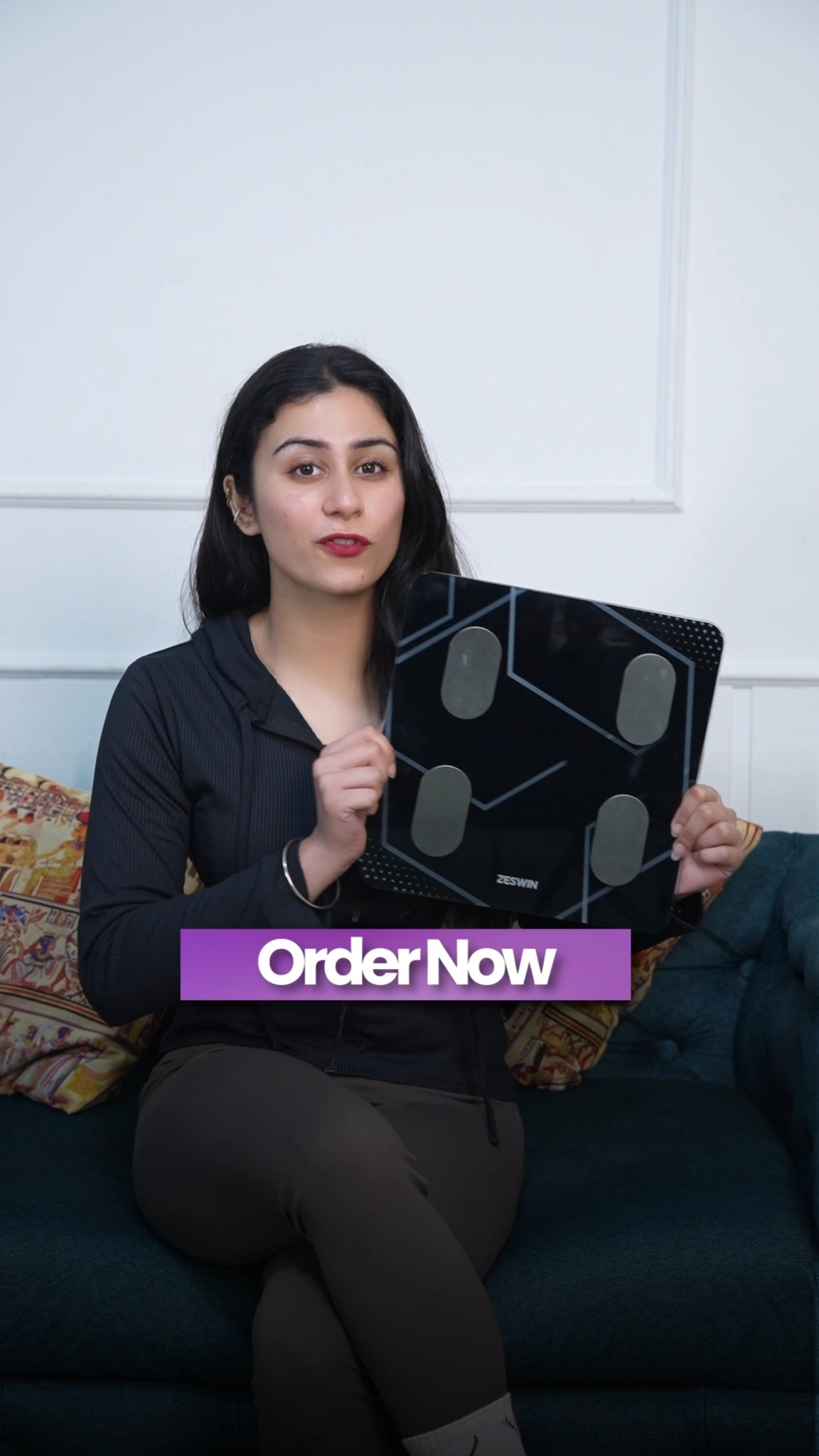 Zeswin - Smart Living Facebook ad: This isn’t just a weighing scale.