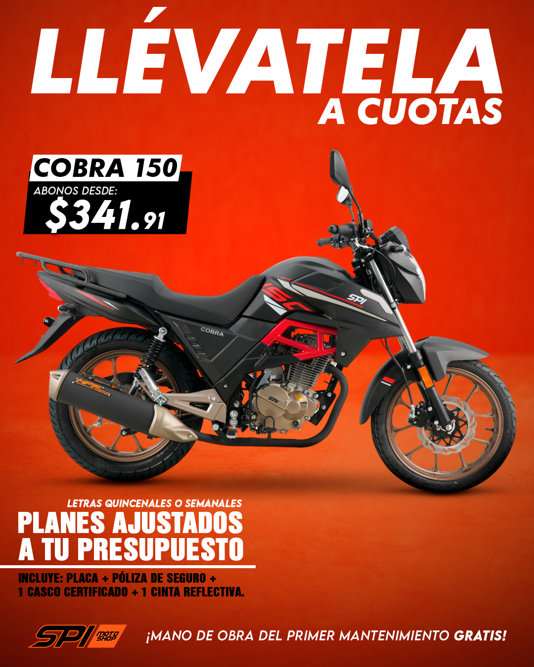 SPI MOTO SHOP Facebook ad