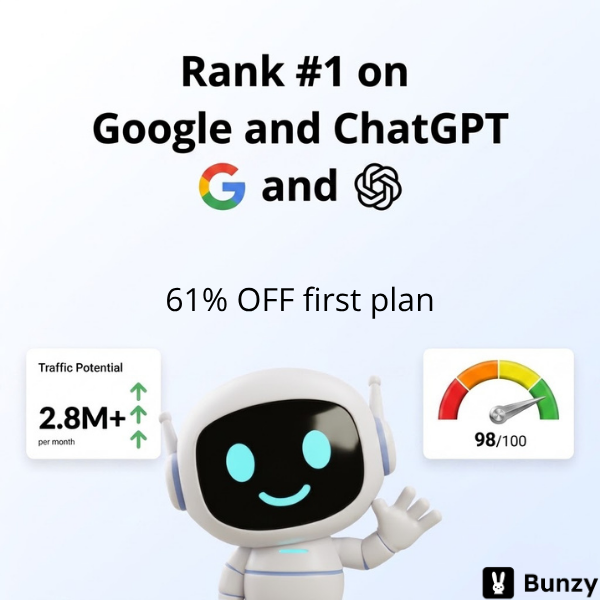 Bunzy Facebook ad