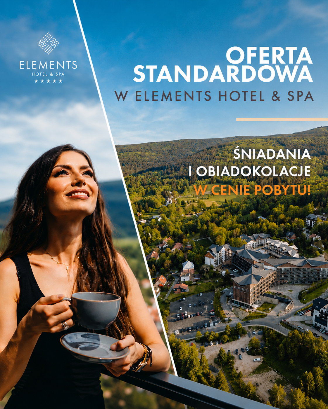 Elements Hotel & Spa Facebook ad from Jun 18, 2026