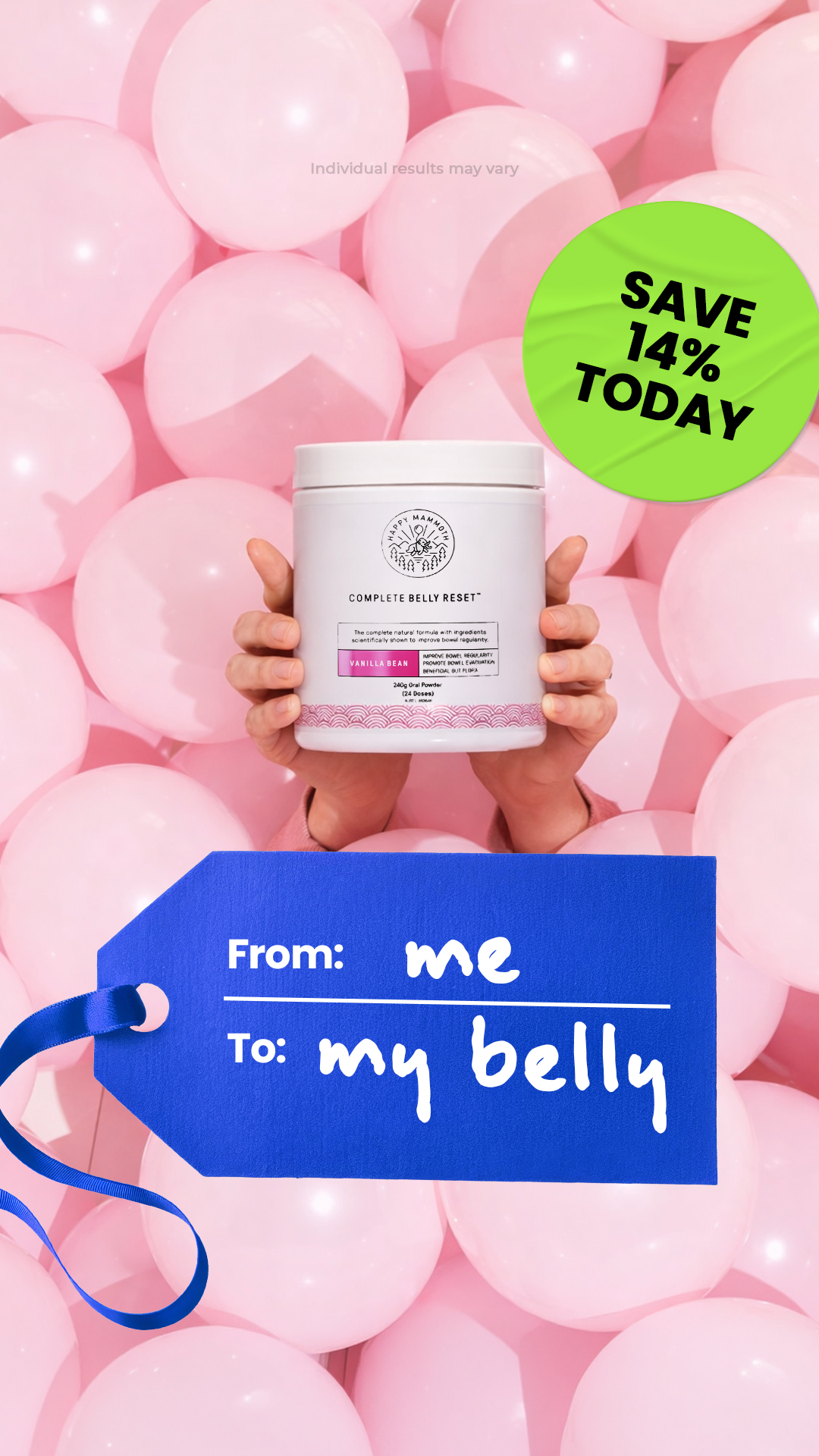 Happy Mammoth Facebook ad