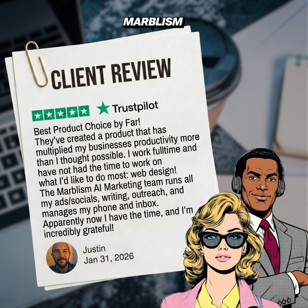 Marblism Facebook ad