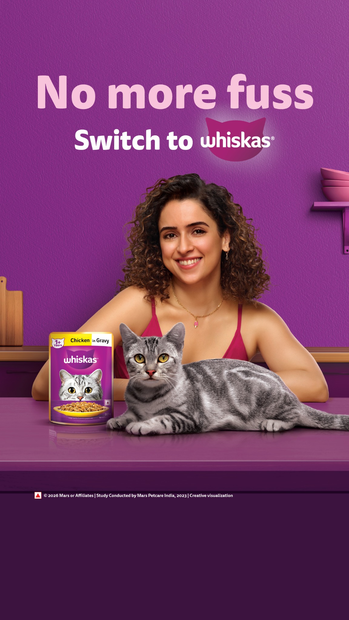 Whiskas India Facebook ad