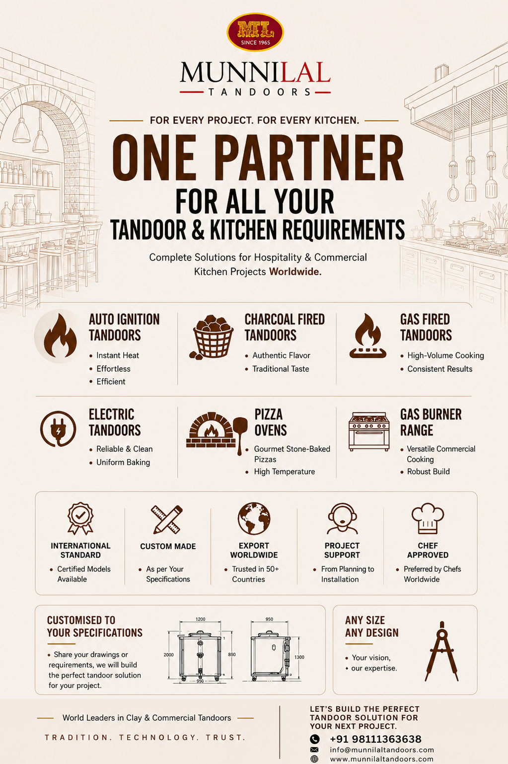 Munnilal Tandoors Pvt. Ltd. Facebook ad