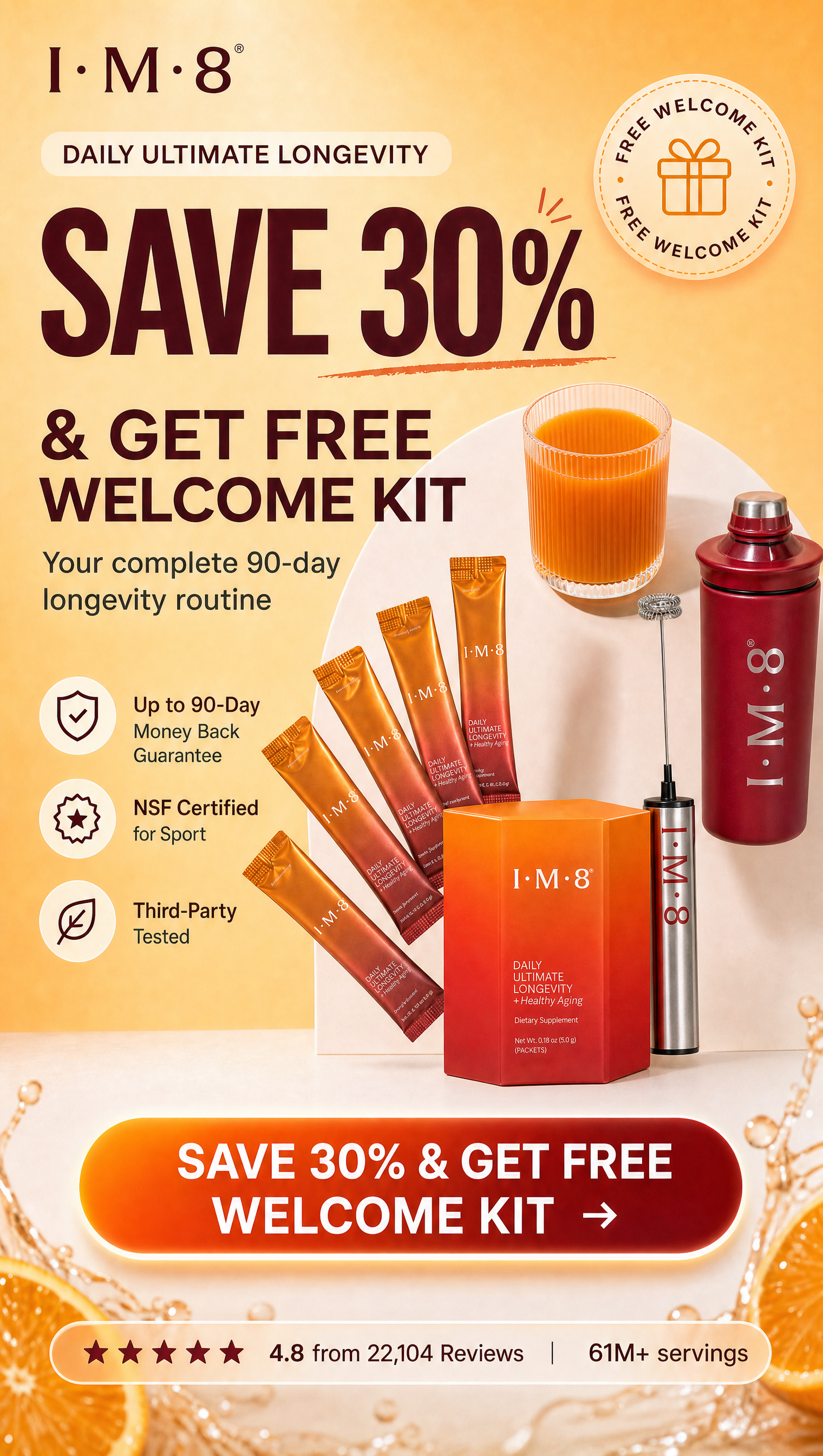 IM8 Health Facebook ad