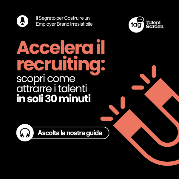 Talent Garden Facebook ad