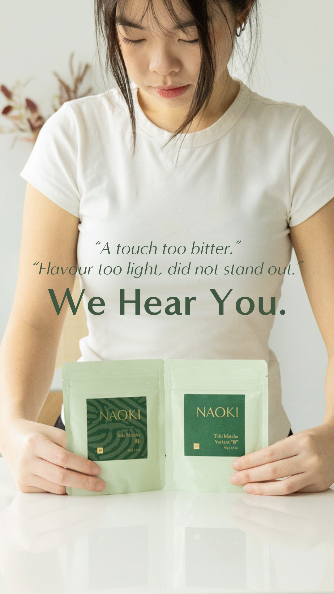 Naoki Japan Facebook ad: Save 22% | Naoki Matcha Japan Taste Test Bundle