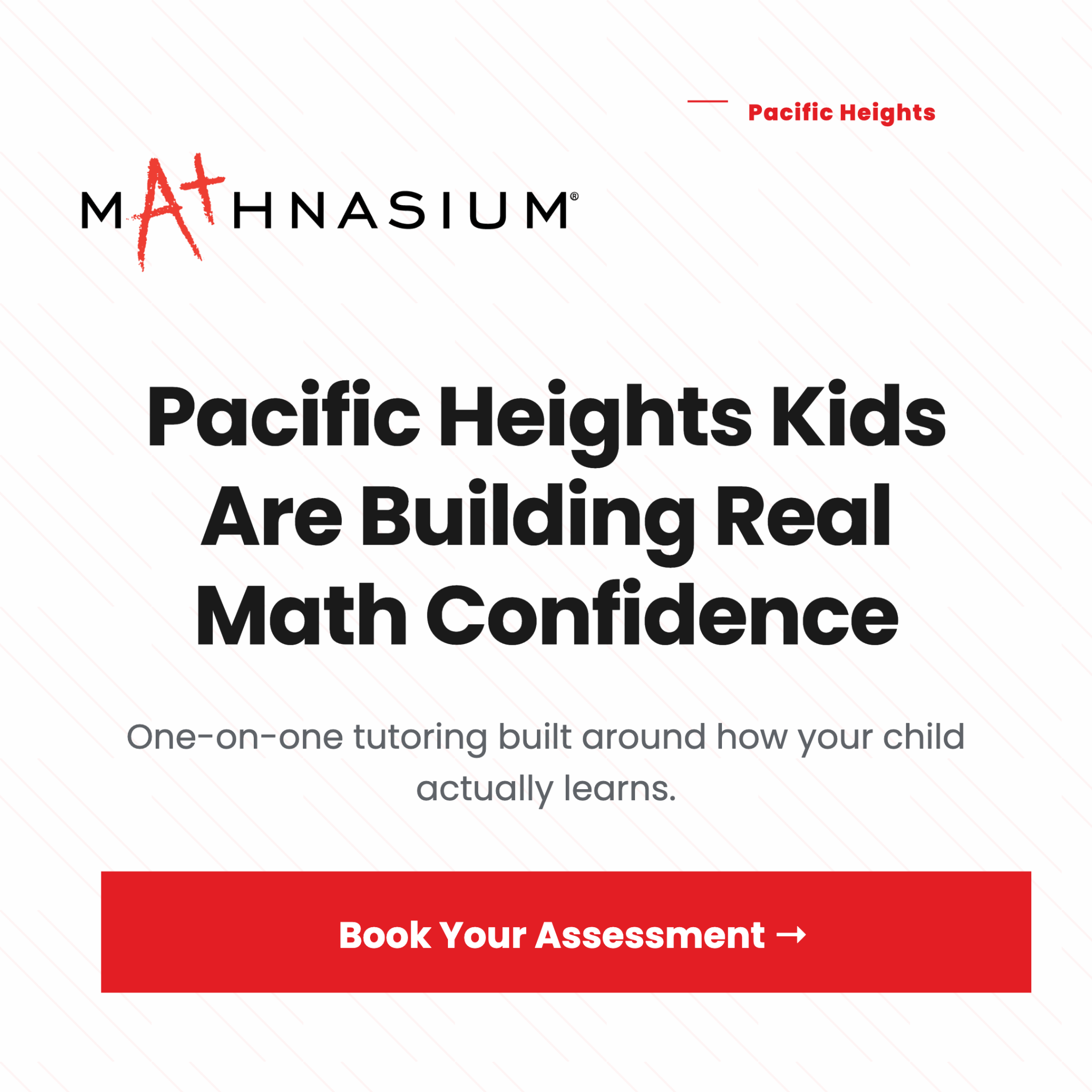 Mathnasium Facebook ad