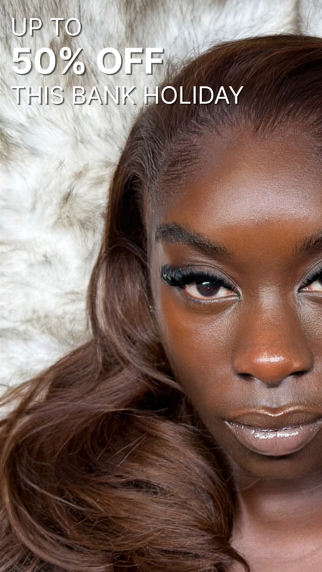 Lashes From Hols Facebook ad: Bank Holiday Sale