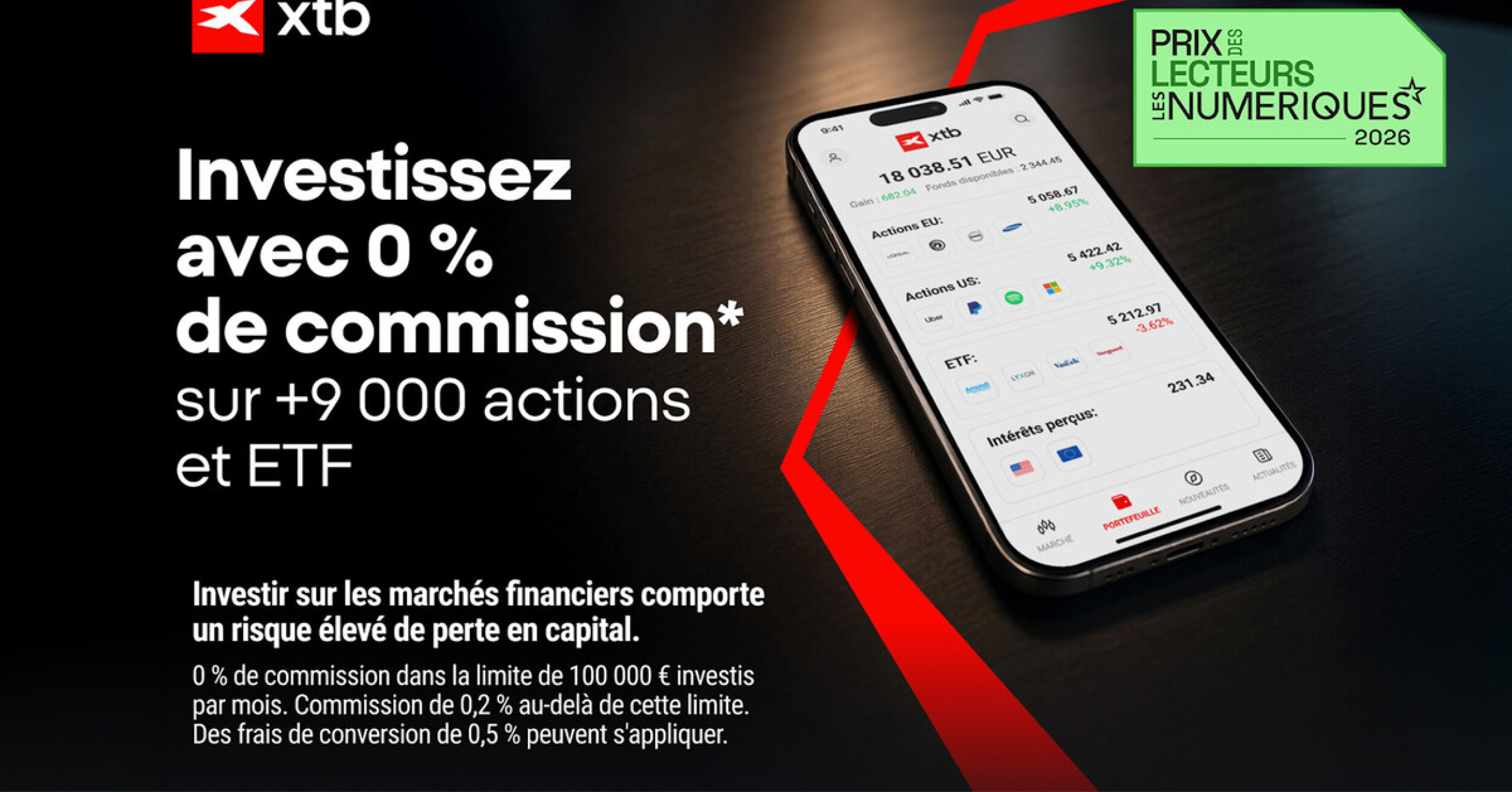 Les Numériques Facebook ad: Ne laissez plus votre épargne dormir: investissez en…