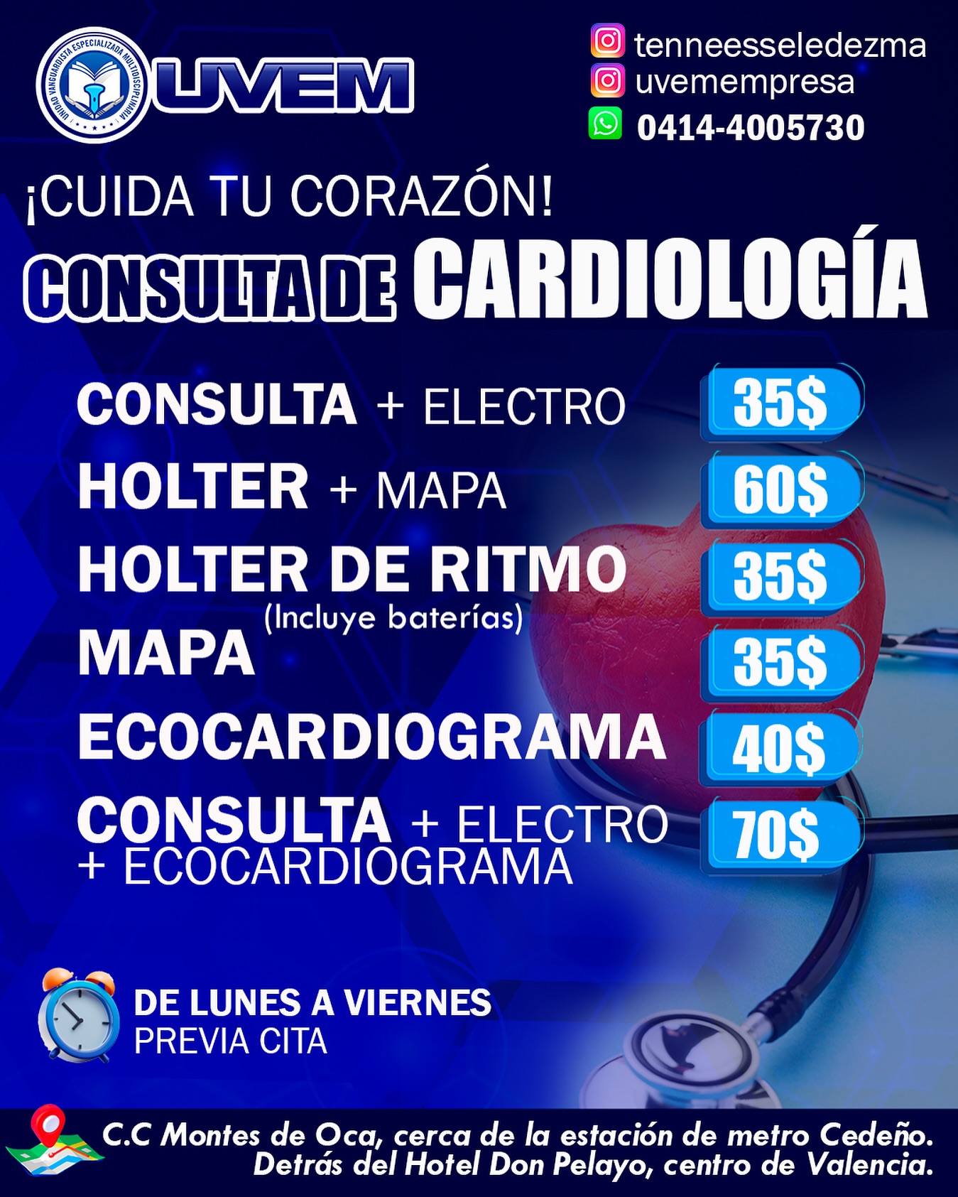 Dr. Tenneesse Ledezma Facebook ad: UVEM | TikTok | Linktree