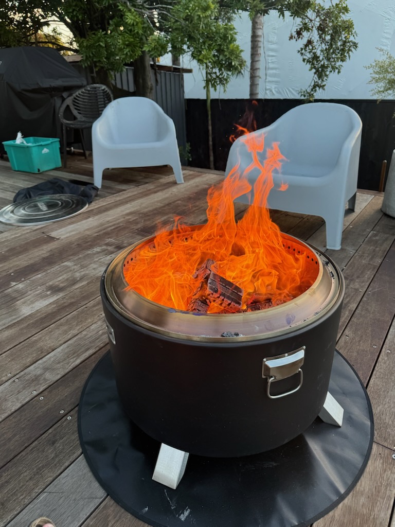 Wizard Fire Pits Facebook ad from Jul 16, 2026
