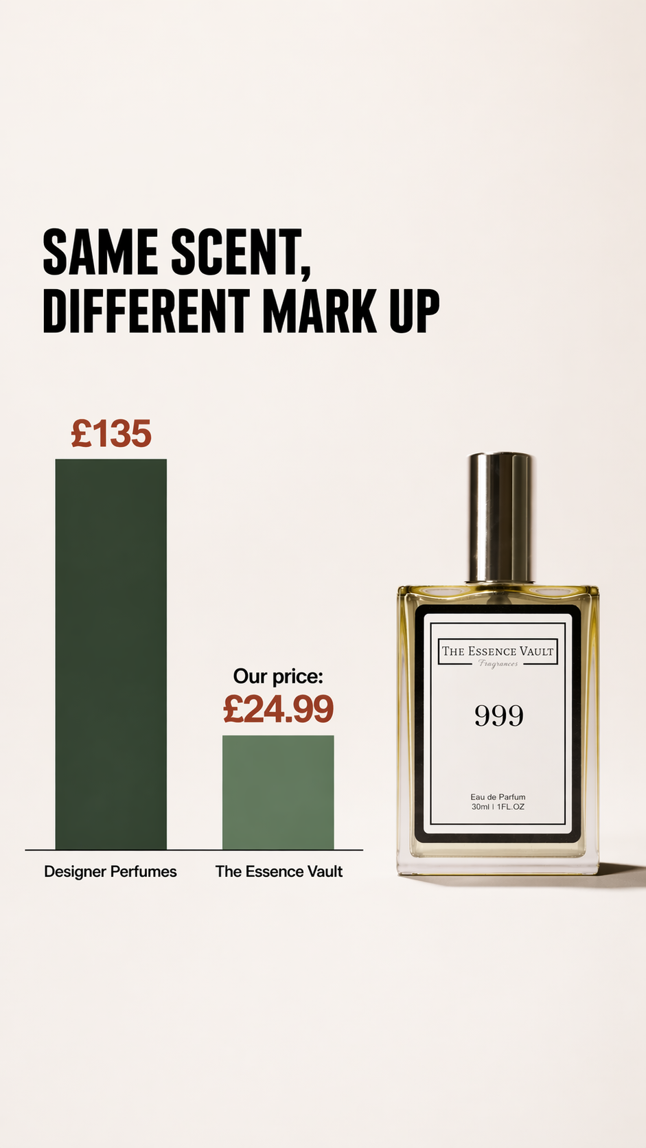 The Essence Vault Facebook ad