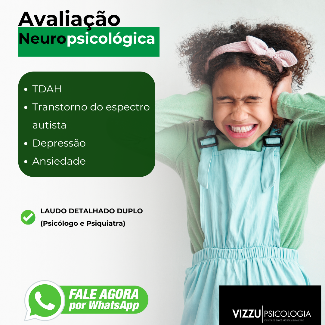 Vizzu Psicologia Facebook ad: AGENDE HOJE MESMO