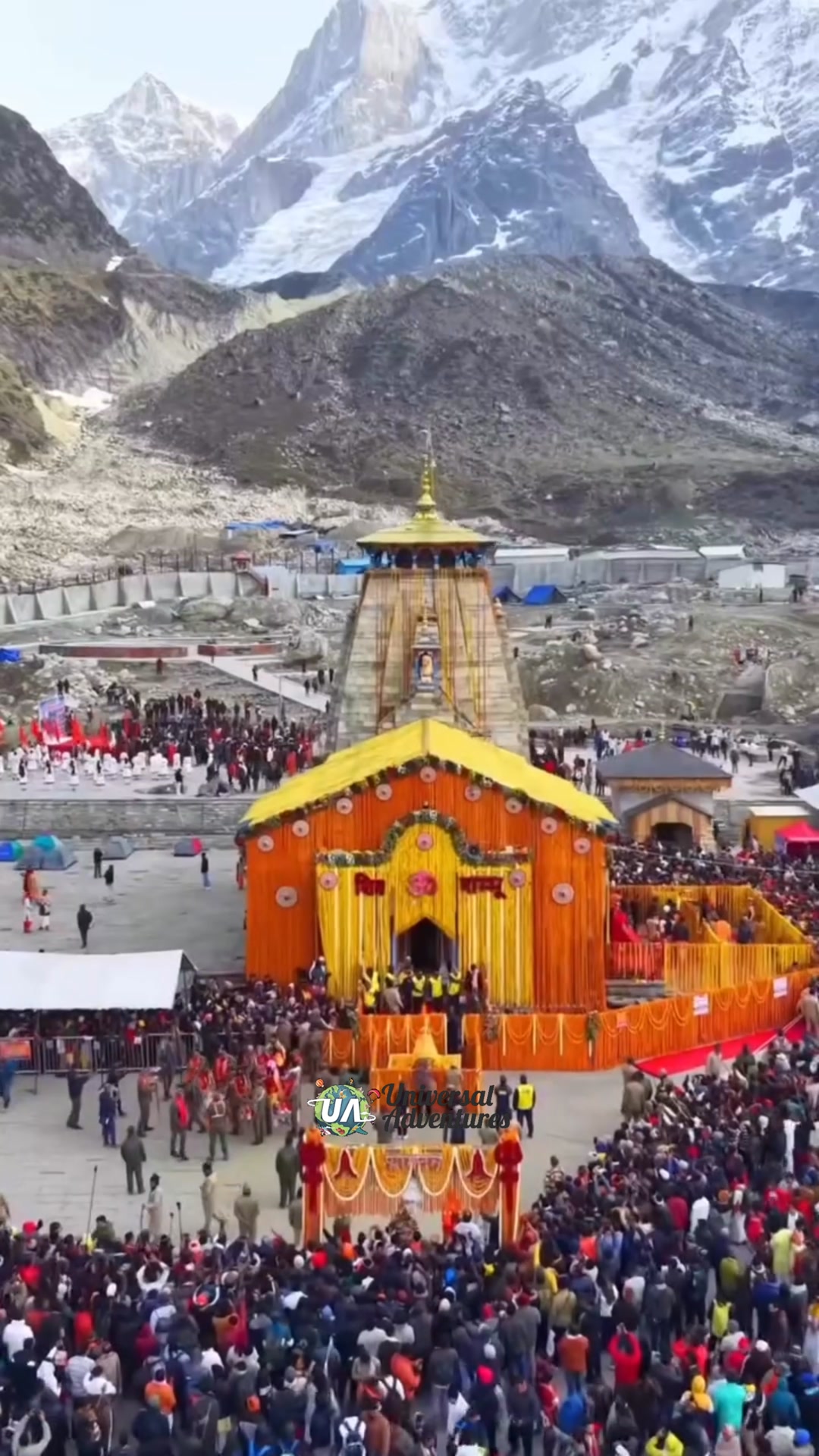 Universal Adventures Facebook ad: Book kedarnath yatra 2026