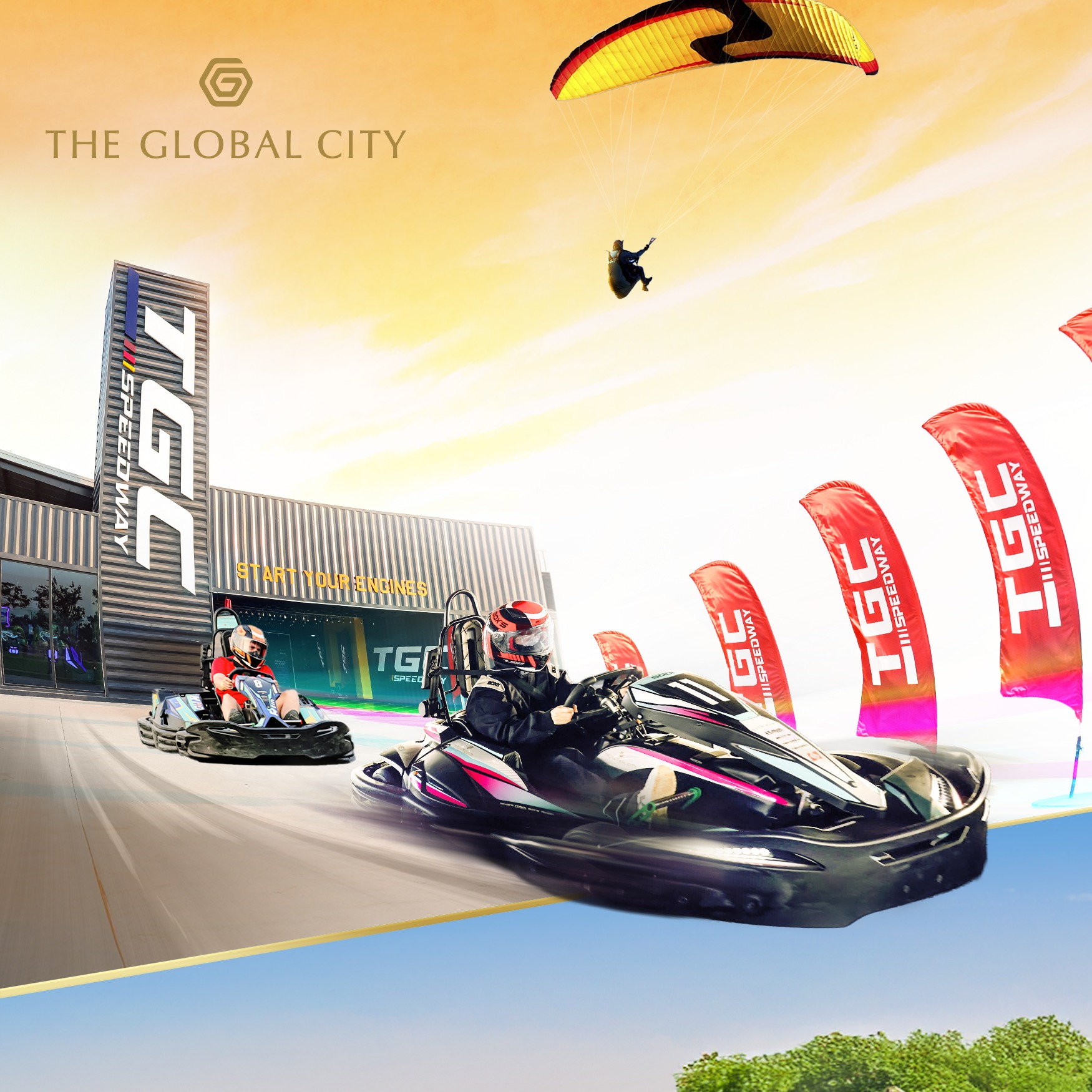 The Global City Facebook ad