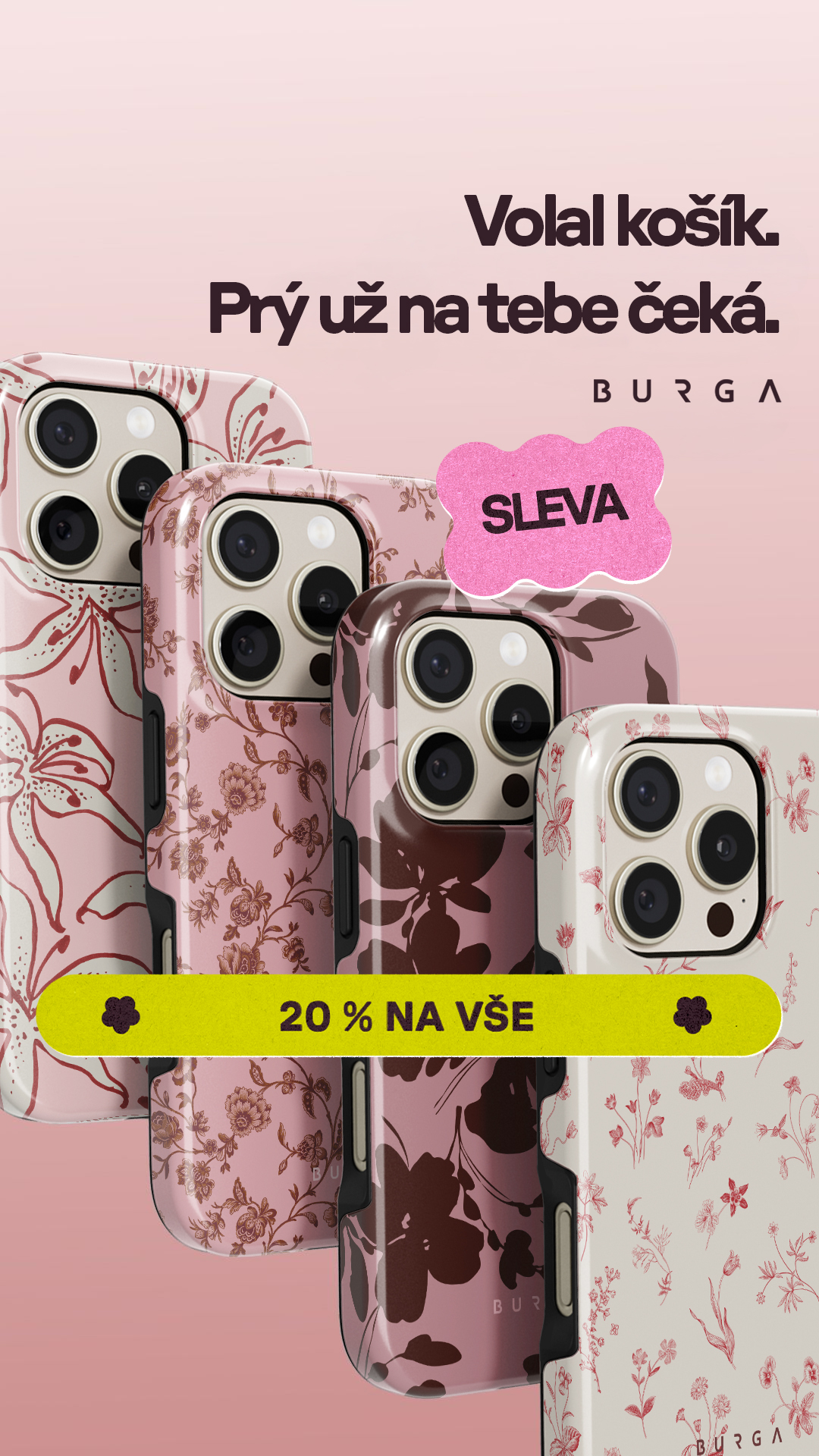 BURGA Phone Cases Facebook ad