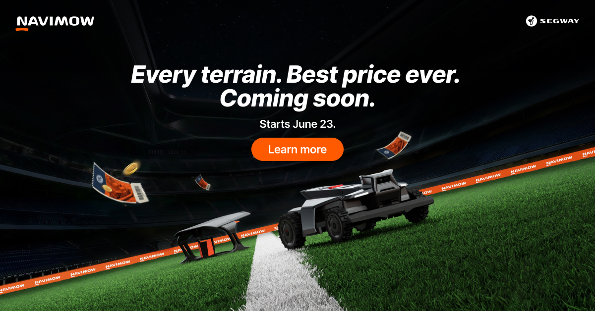 Segway Navimow Facebook ad