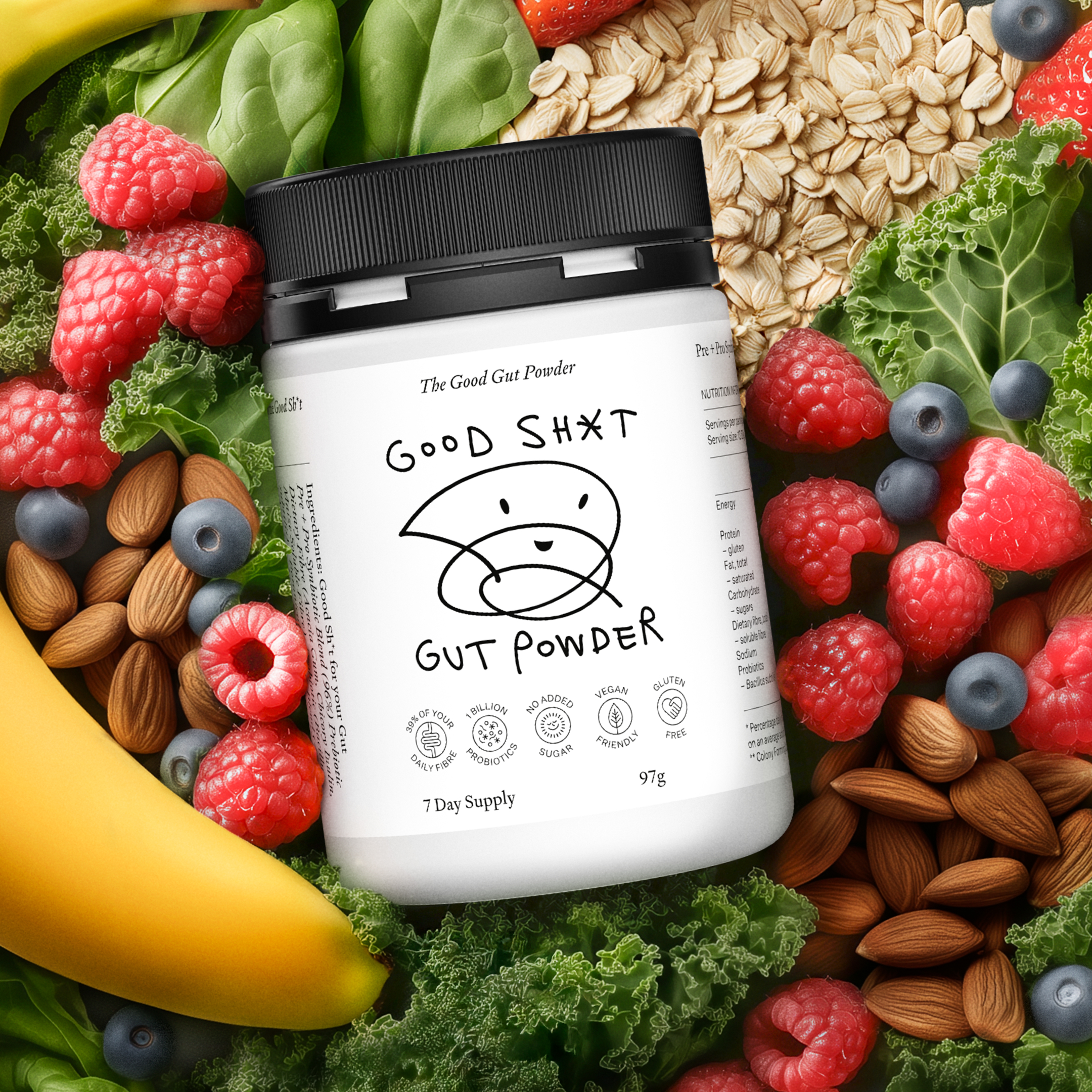 Goodshitsoda Facebook ad: We made the most versatile fibre supplement.