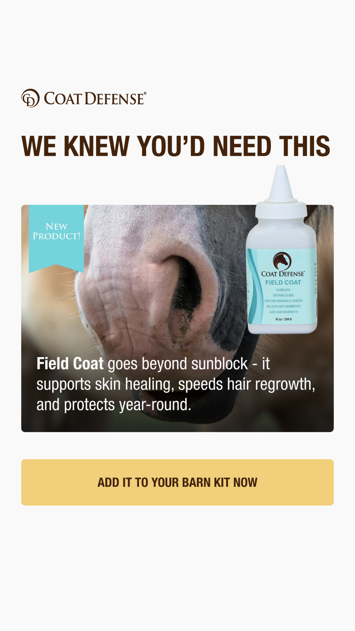 Coat Defense Facebook ad