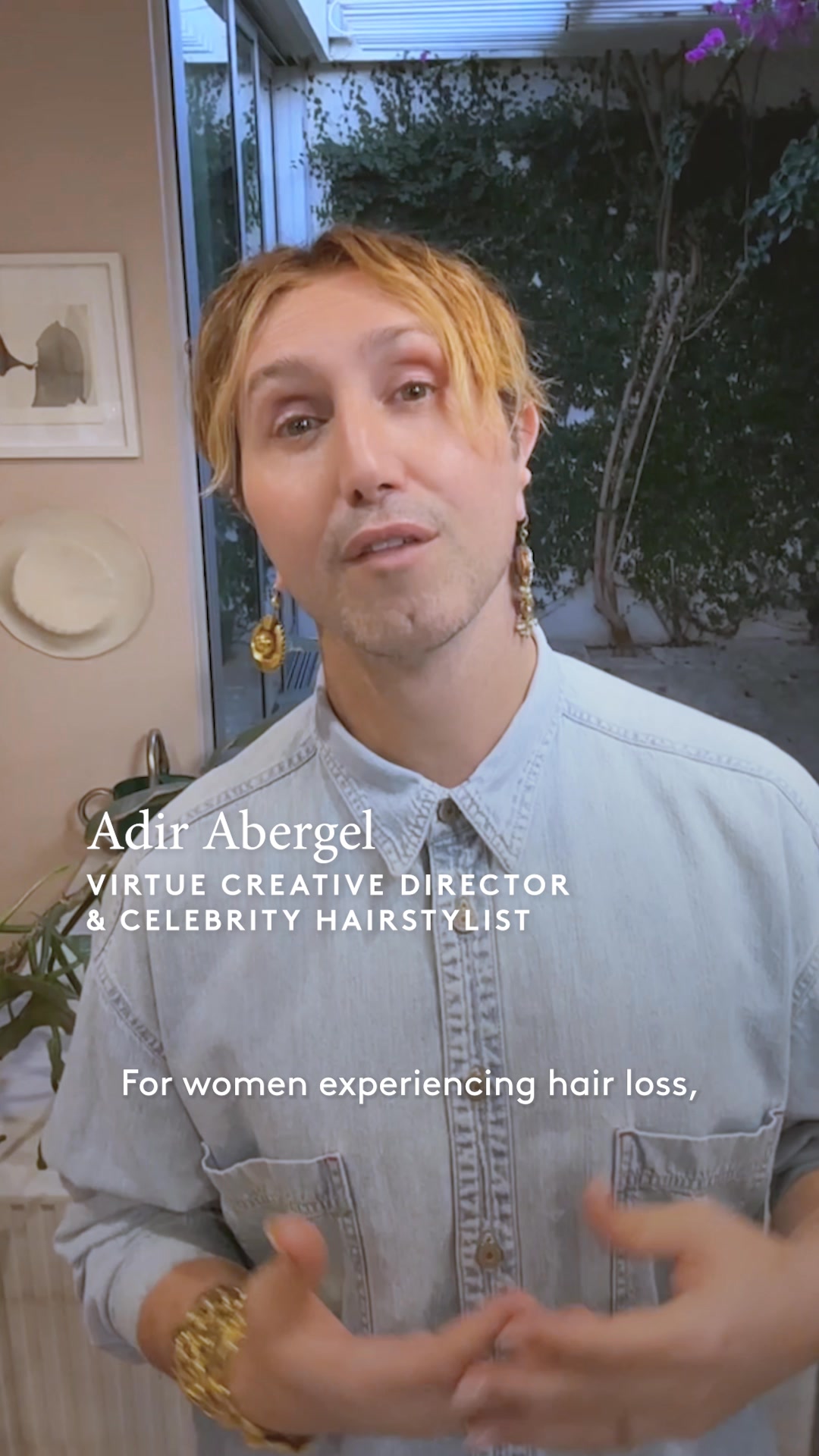 Virtue Labs Facebook ad: Award-Winning & Proven to Repair Hair